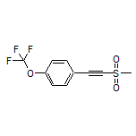1-[(Methylsulfonyl)ethynyl]-4-(trifluoromethoxy)benzene