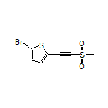 2-Bromo-5-[(methylsulfonyl)ethynyl]thiophene
