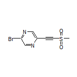 2-Bromo-5-[(methylsulfonyl)ethynyl]pyrazine