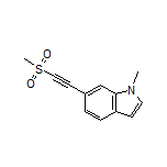 1-Methyl-6-[(methylsulfonyl)ethynyl]indole