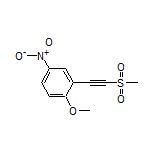 1-Methoxy-2-[(methylsulfonyl)ethynyl]-4-nitrobenzene
