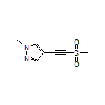 1-Methyl-4-[(methylsulfonyl)ethynyl]-1H-pyrazole