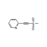 2-[(Methylsulfonyl)ethynyl]pyridine