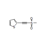 2-[(Methylsulfonyl)ethynyl]thiophene