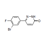 6-(3-Bromo-4-fluorophenyl)pyridazin-3(2H)-one
