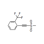 1-[(Methylsulfonyl)ethynyl]-2-(trifluoromethyl)benzene