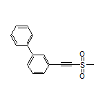 3-[(Methylsulfonyl)ethynyl]biphenyl