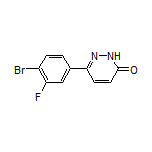 6-(4-Bromo-3-fluorophenyl)pyridazin-3(2H)-one