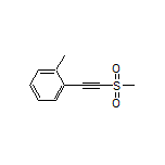 1-Methyl-2-[(methylsulfonyl)ethynyl]benzene