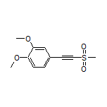 1,2-Dimethoxy-4-[(methylsulfonyl)ethynyl]benzene
