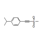 1-Isopropyl-4-[(methylsulfonyl)ethynyl]benzene