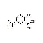 5-Bromo-2-(trifluoromethyl)pyridine-4-boronic Acid