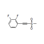 1,2-Difluoro-3-[(methylsulfonyl)ethynyl]benzene