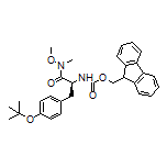 (S)-2-(Fmoc-amino)-3-[4-(tert-butoxy)phenyl]-N-methoxy-N-methylpropanamide