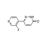 6-(3-Fluoropyridin-4-yl)pyridazin-3(2H)-one