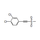 1,2-Dichloro-4-[(methylsulfonyl)ethynyl]benzene