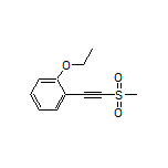 1-Ethoxy-2-[(methylsulfonyl)ethynyl]benzene