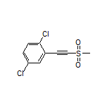 1,4-Dichloro-2-[(methylsulfonyl)ethynyl]benzene