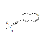 6-[(Methylsulfonyl)ethynyl]isoquinoline