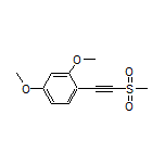 2,4-Dimethoxy-1-[(methylsulfonyl)ethynyl]benzene