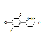 6-(2,4-Dichloro-5-fluorophenyl)pyridazin-3(2H)-one