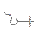 1-Ethoxy-3-[(methylsulfonyl)ethynyl]benzene