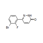6-(3-Bromo-2-fluorophenyl)pyridazin-3(2H)-one