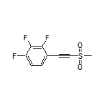 1,2,3-Trifluoro-4-[(methylsulfonyl)ethynyl]benzene