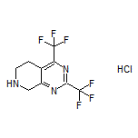 2,4-Bis(trifluoromethyl)-5,6,7,8-tetrahydropyrido[3,4-d]pyrimidine Hydrochloride