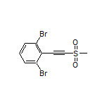 1,3-Dibromo-2-[(methylsulfonyl)ethynyl]benzene