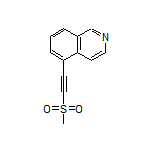 5-[(Methylsulfonyl)ethynyl]isoquinoline