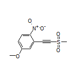 4-Methoxy-2-[(methylsulfonyl)ethynyl]-1-nitrobenzene