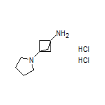 3-(Pyrrolidin-1-yl)bicyclo[1.1.1]pentan-1-amine Dihydrochloride