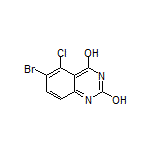 6-Bromo-5-chloroquinazoline-2,4-diol