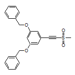 1,3-Bis(benzyloxy)-5-[(methylsulfonyl)ethynyl]benzene