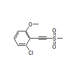 1-Chloro-3-methoxy-2-[(methylsulfonyl)ethynyl]benzene