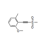 1-Methoxy-3-methyl-2-[(methylsulfonyl)ethynyl]benzene
