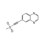 6-[(Methylsulfonyl)ethynyl]quinoxaline
