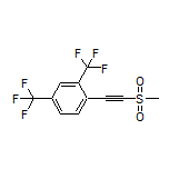 1-[(Methylsulfonyl)ethynyl]-2,4-bis(trifluoromethyl)benzene
