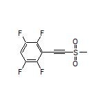 1,2,4,5-Tetrafluoro-3-[(methylsulfonyl)ethynyl]benzene