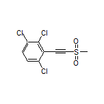 1,2,4-Trichloro-3-[(methylsulfonyl)ethynyl]benzene