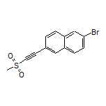 2-Bromo-6-[(methylsulfonyl)ethynyl]naphthalene