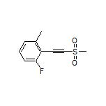 1-Fluoro-3-methyl-2-[(methylsulfonyl)ethynyl]benzene