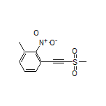 1-Methyl-3-[(methylsulfonyl)ethynyl]-2-nitrobenzene