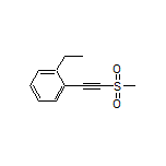 1-Ethyl-2-[(methylsulfonyl)ethynyl]benzene