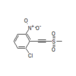 1-Chloro-2-[(methylsulfonyl)ethynyl]-3-nitrobenzene