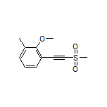2-Methoxy-1-methyl-3-[(methylsulfonyl)ethynyl]benzene
