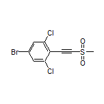 5-Bromo-1,3-dichloro-2-[(methylsulfonyl)ethynyl]benzene