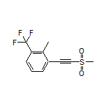 2-Methyl-1-[(methylsulfonyl)ethynyl]-3-(trifluoromethyl)benzene