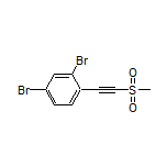 2,4-Dibromo-1-[(methylsulfonyl)ethynyl]benzene
